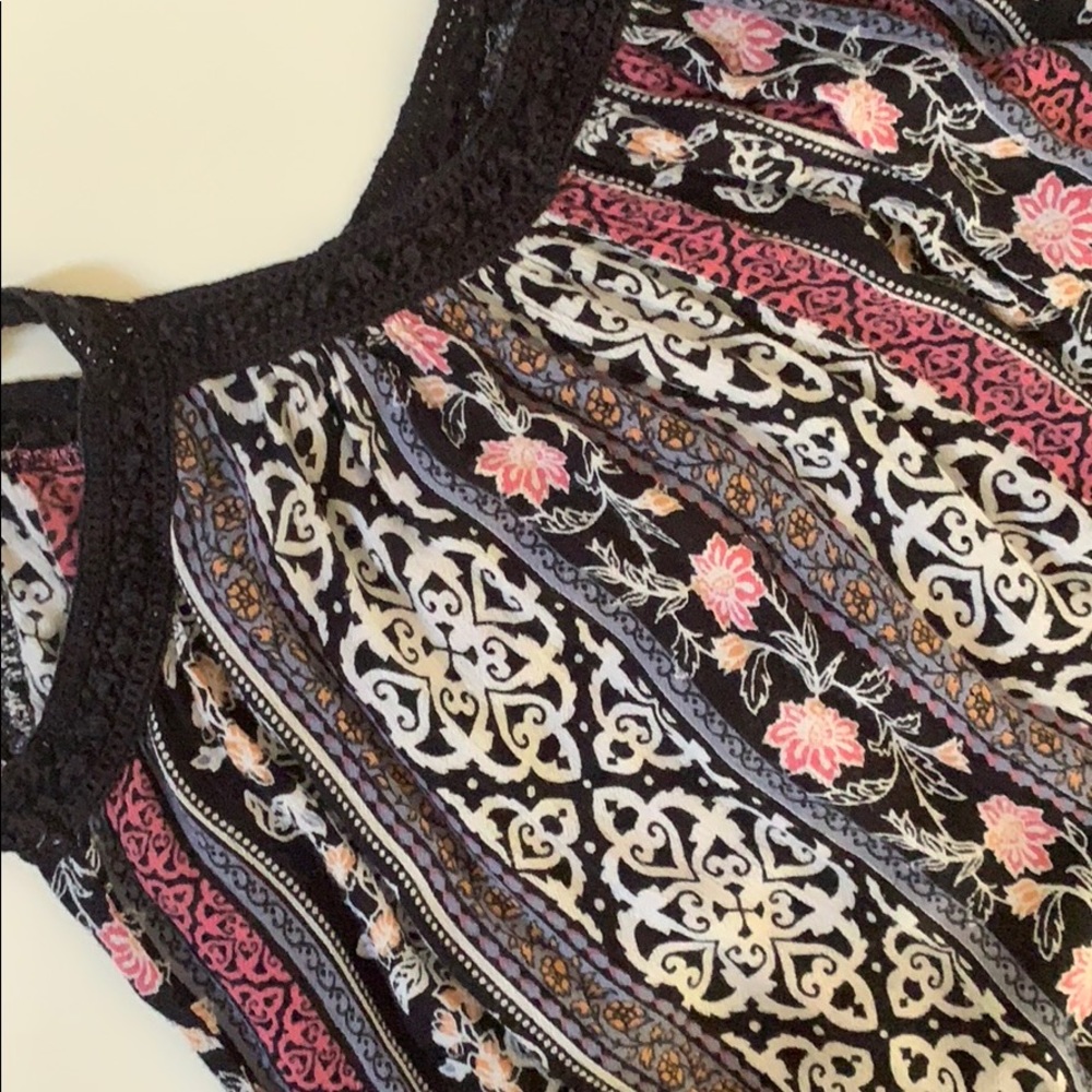 Bohemian beachy tank